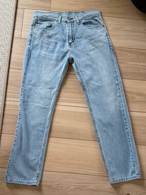 Levi’s 505 Jeans Mens 32x30 Light Wash Straight Leg